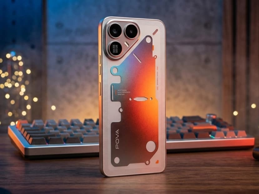 TECNO POVA 8 5G Resmi: Baterai 8.000 mAh dan LED Interaktif